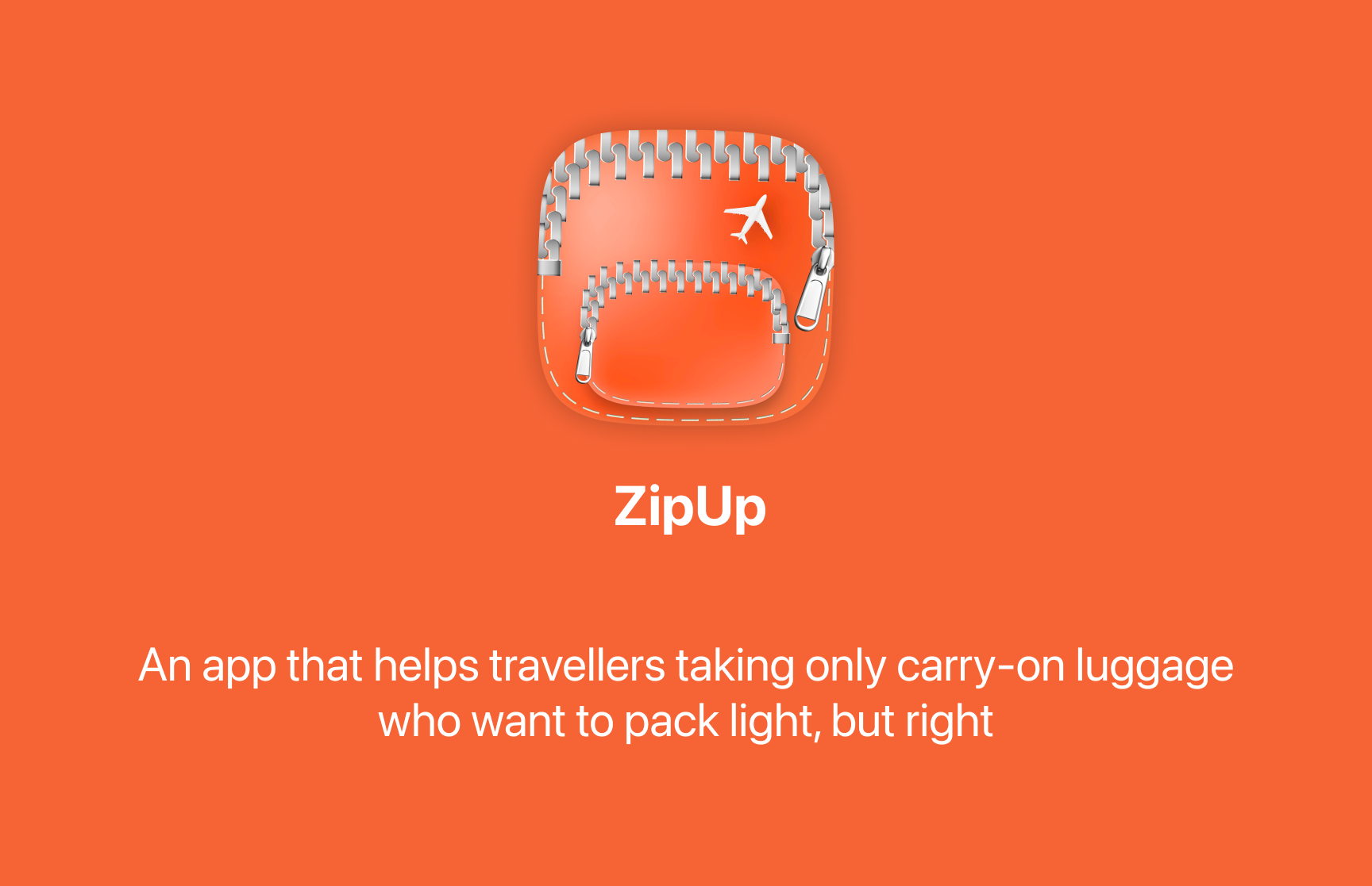 ZipUp overview