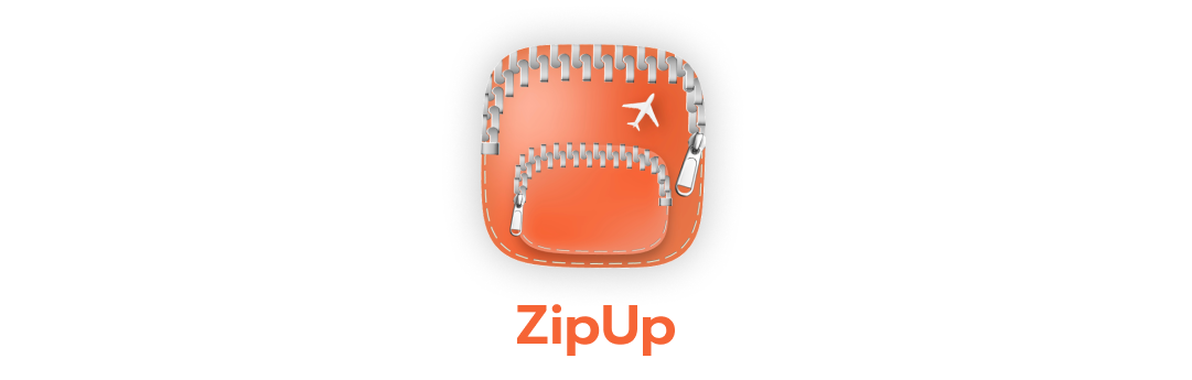 The logo of the ZipUp app I helped create
