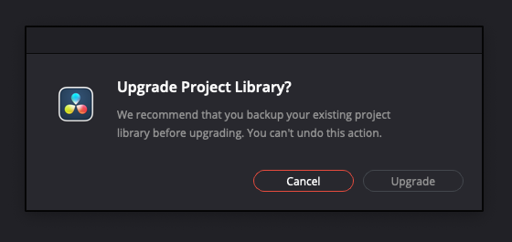 an image of a modal from DaVinci Resolve